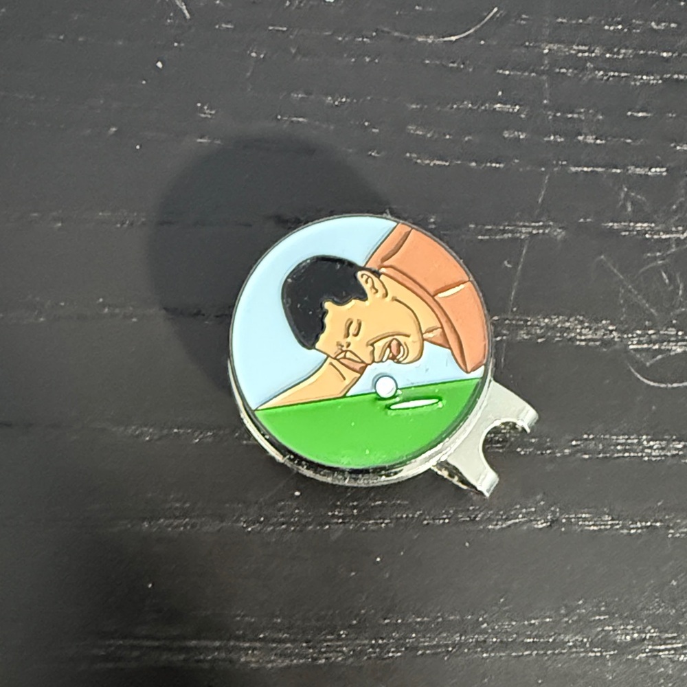 Happy Gilmore Golf Ball Marker Hat Clip